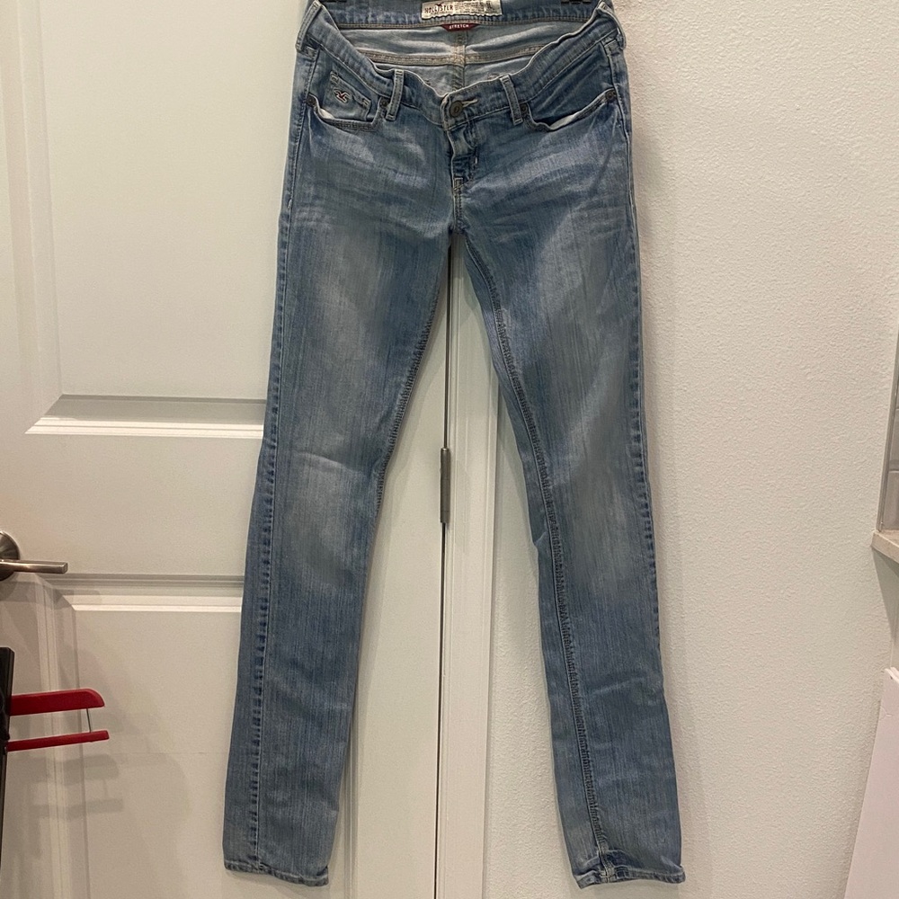 Hollister Women's Denim Straight Leg Jeans